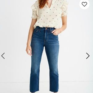 Cali Demi Boot Cut crop jeans